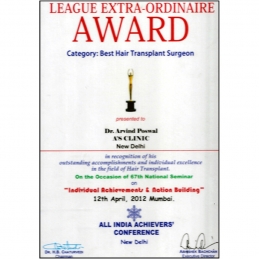 League Extra- Ordinaire Award