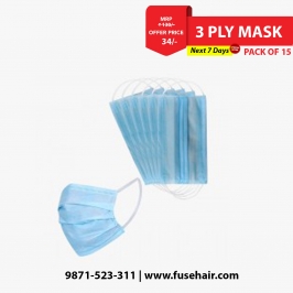 3 Ply Mask (Pack of 15)