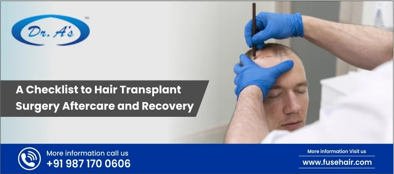 Hair Transplant Surgery Aftercare and Recovery