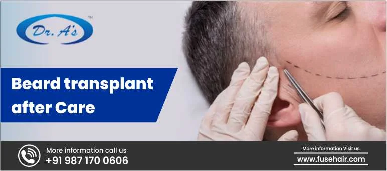 Beard Transplant After Care