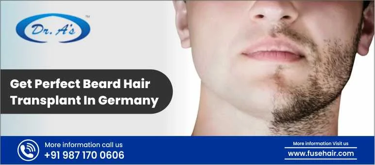 Get Perfect Beard Hair Transplant In Germany
