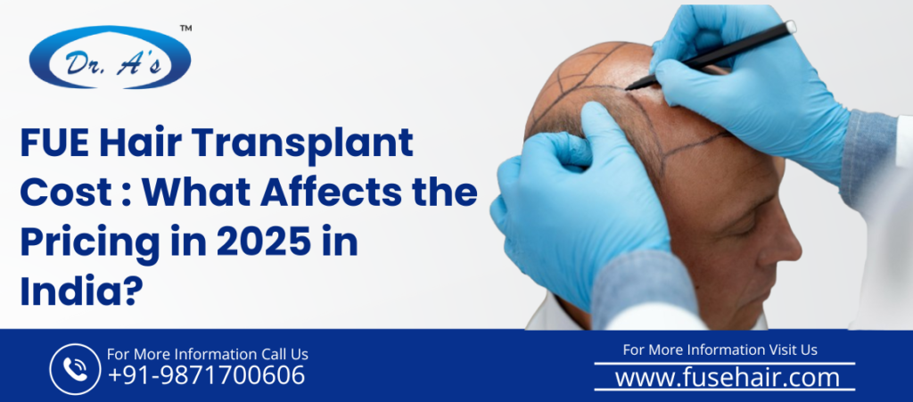 fue hair transplant cost in india