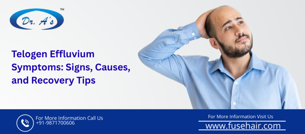 Telogen Effluvium symptoms