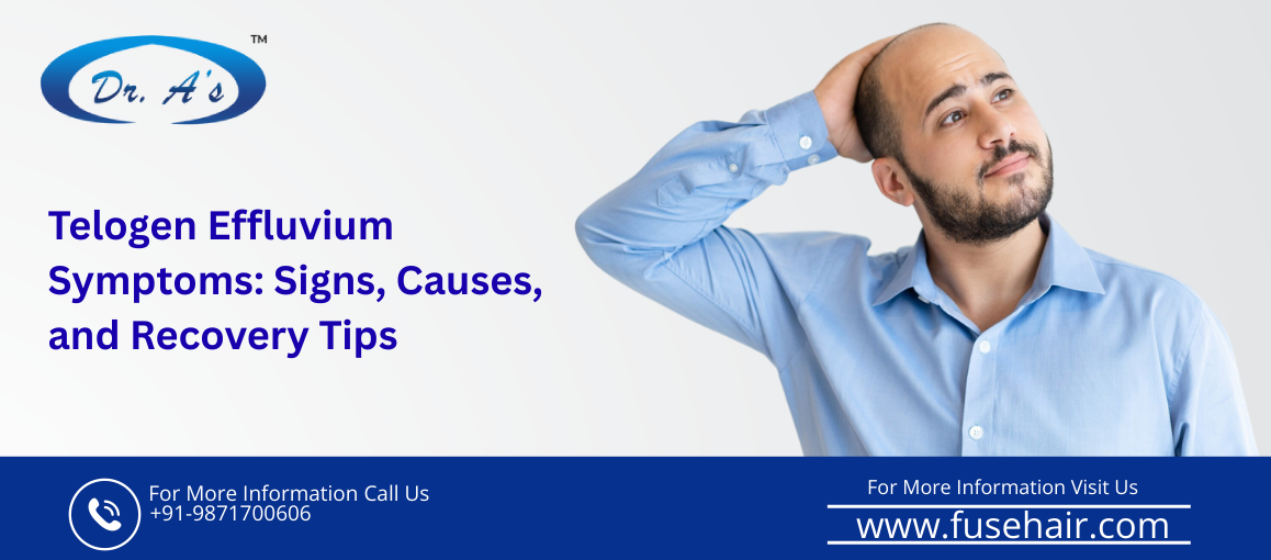 Telogen Effluvium symptoms
