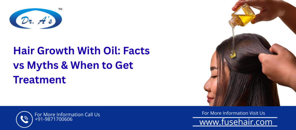 hair growth with oil