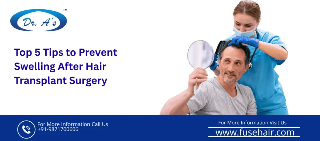 Top 5 Tips to Prevent Swelling After Hair Transplant Surgery