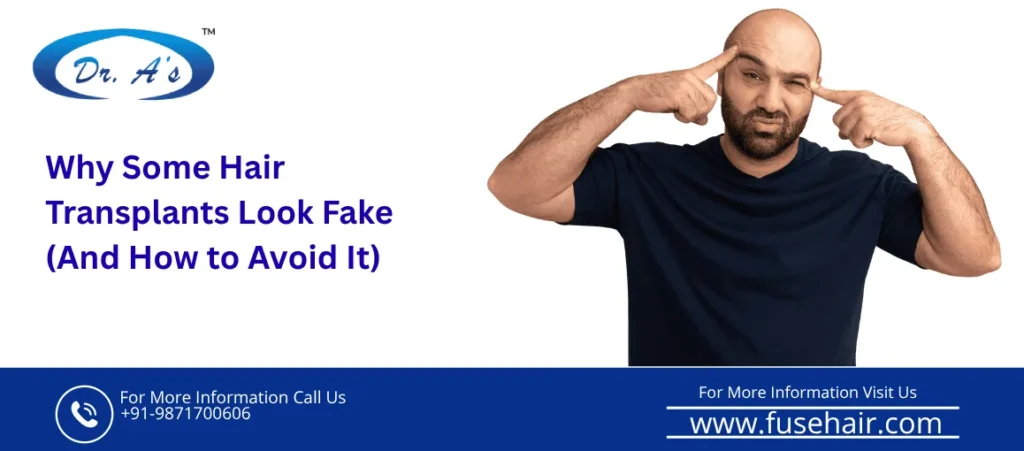 Why Some Hair Transplants Look Fake