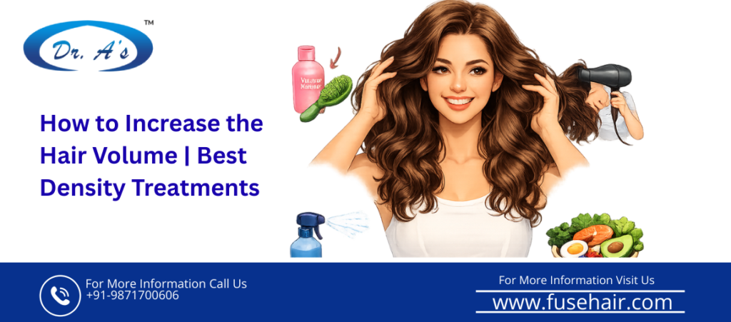 how to increase the hair volume