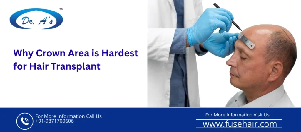 Hair Transplant Crown Area
