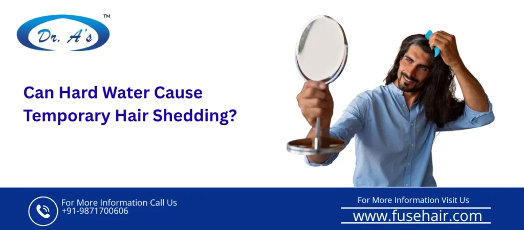 Hard Water Cause Hair loss