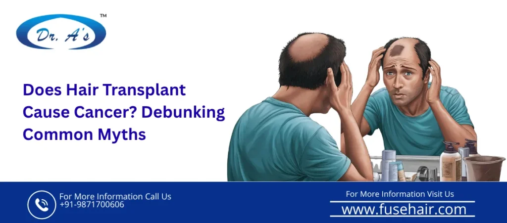 can hair transplant cause cancer