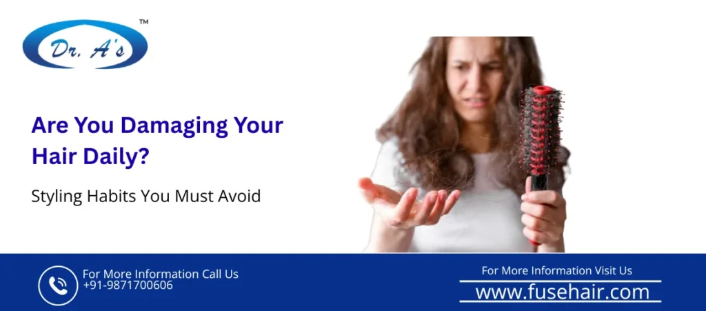 hair damaging habits