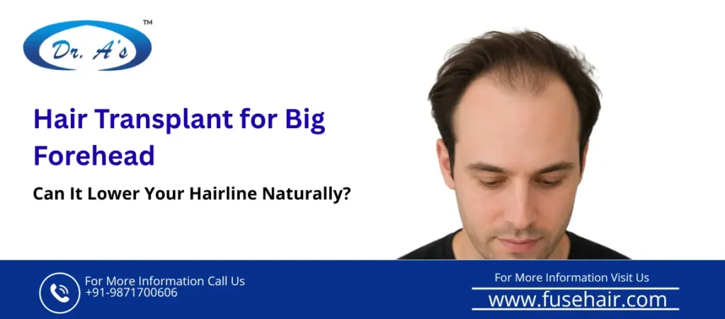 hair transplant for big forehead