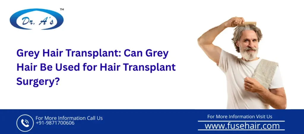 grey hair transplant