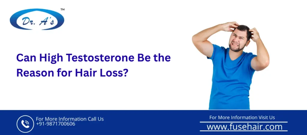 High testosterone hair loss