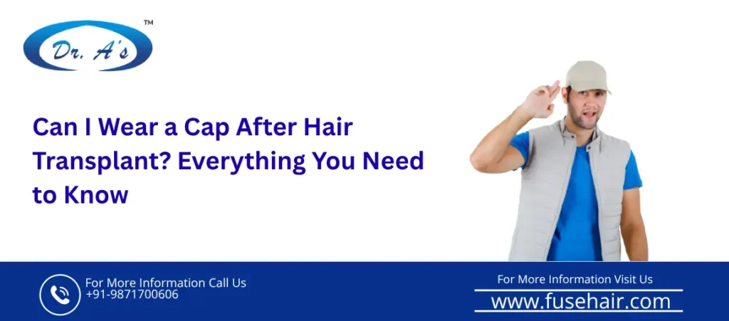 wear cap after hair transplant