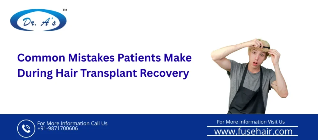 Hair transplant recovery