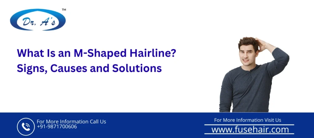 M- shaped hairline