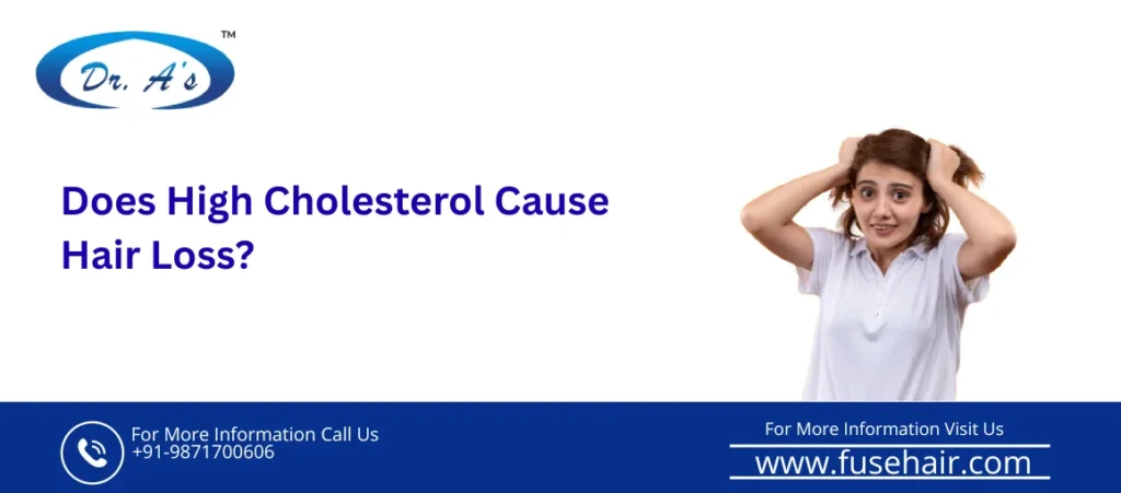 Does high Cholesterol cause hair loss