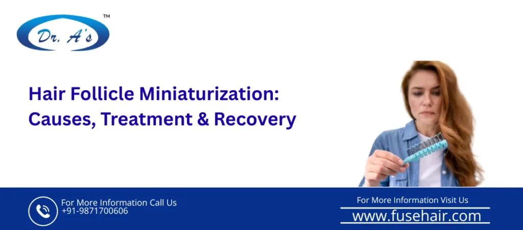 Hair follicle miniaturization