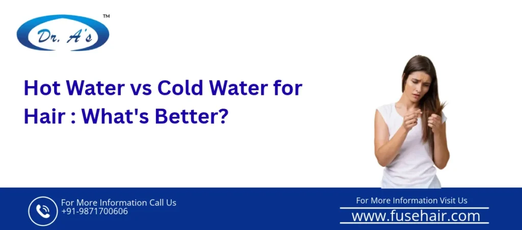 Hot Water vs Cold Water for Hair