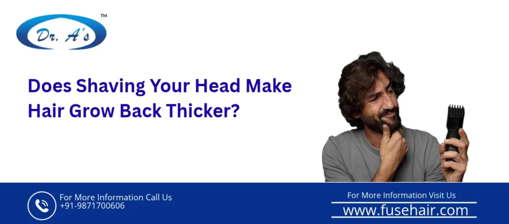 does shaving increase hair growth