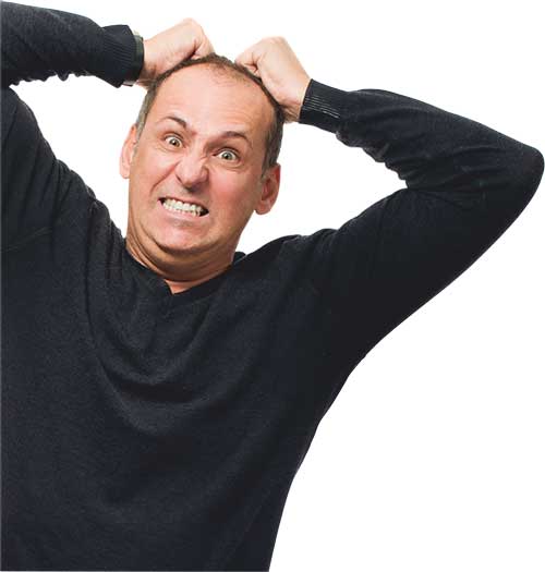 How hairloss effects confidence of men and women alike